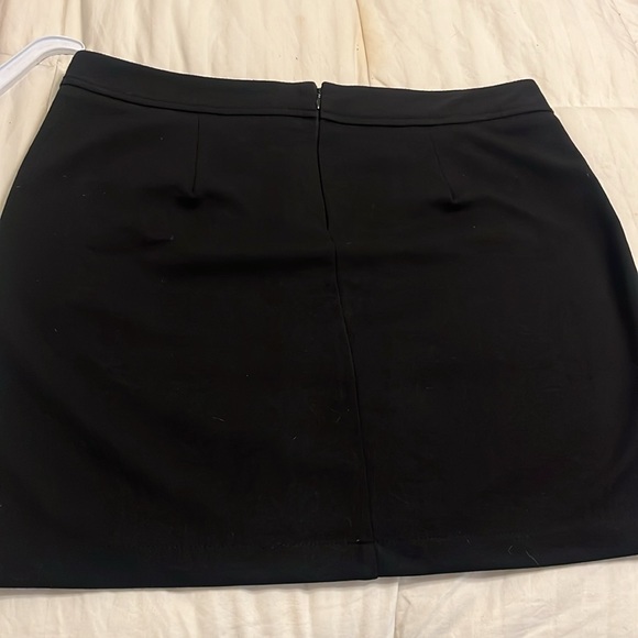 Pixley Business Career Skirt Size XL Black Gray Aztec - Picture 3 of 7